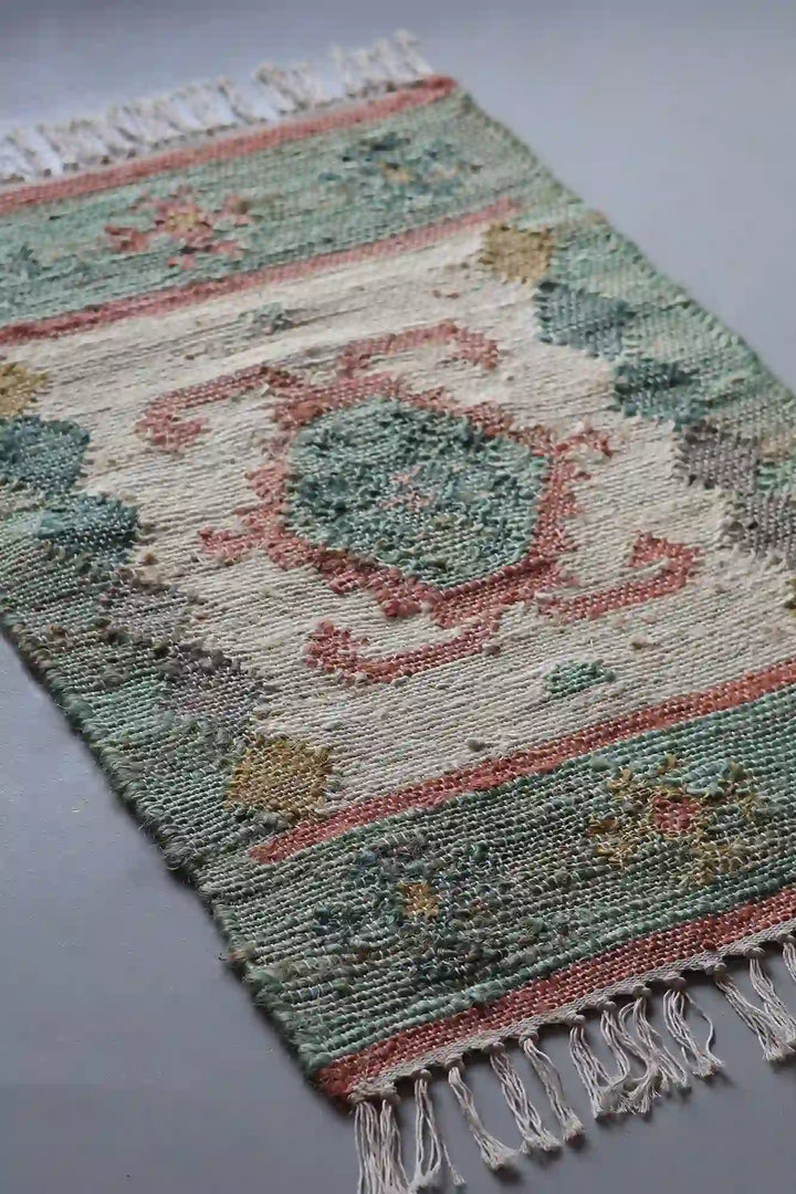 Wool & Cotton Kilim Rug / 6605/ 60x90cm