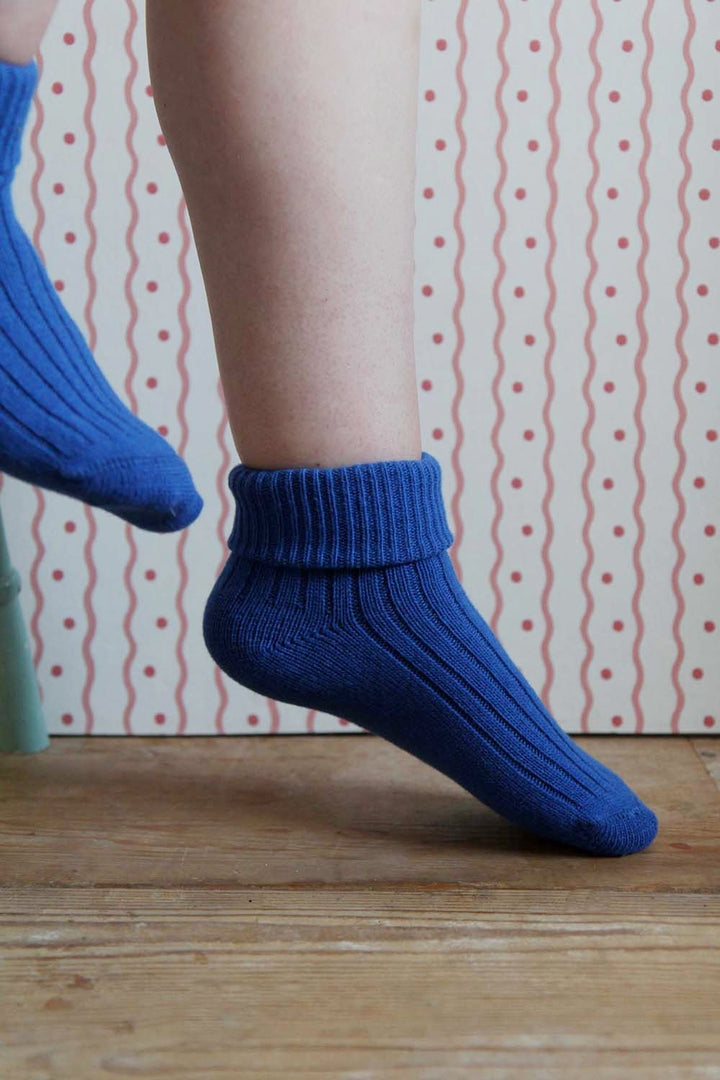 Woollen Socks / Sax Blue