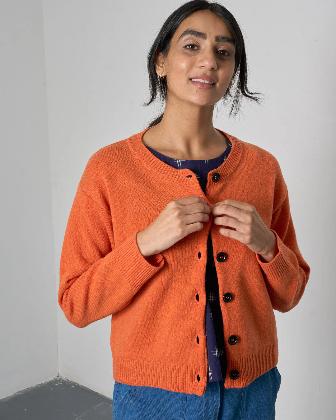 Eva Classic Cardi / Mandarin - Domestic Science Home