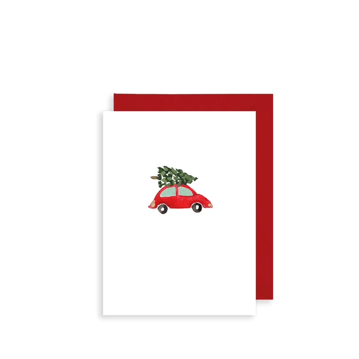 Mini Xmas Card Car