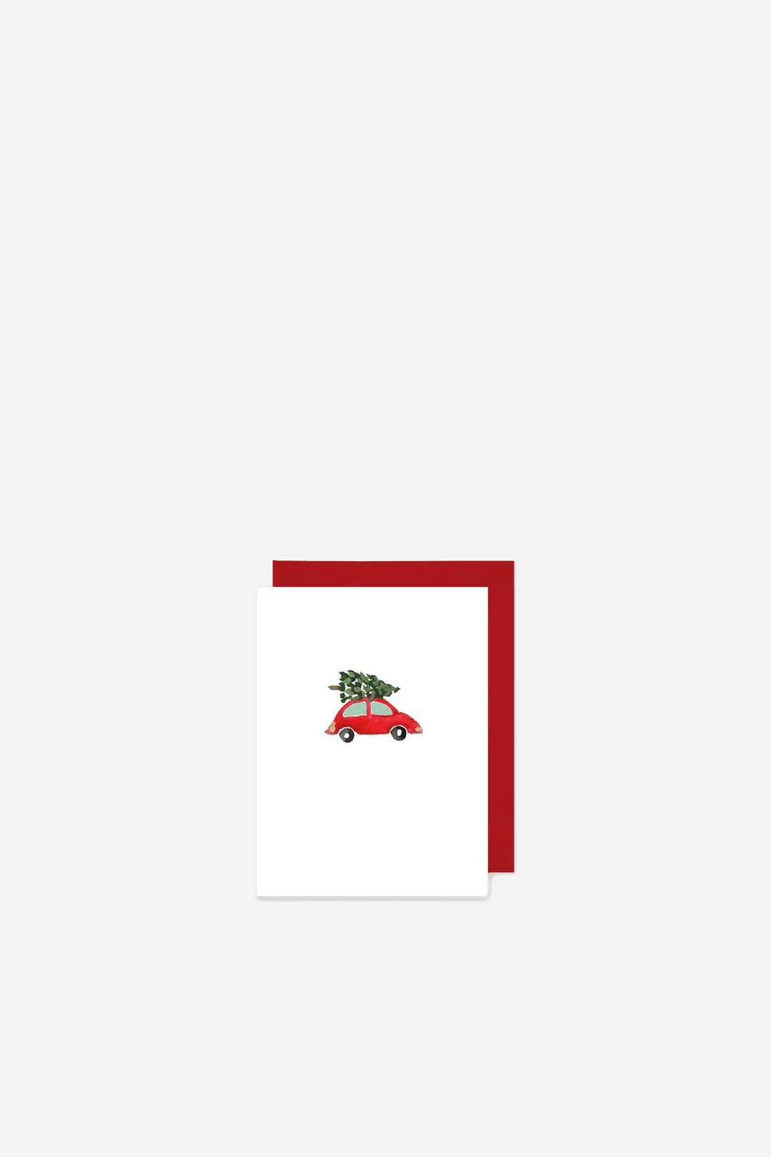 Mini Xmas Card Car