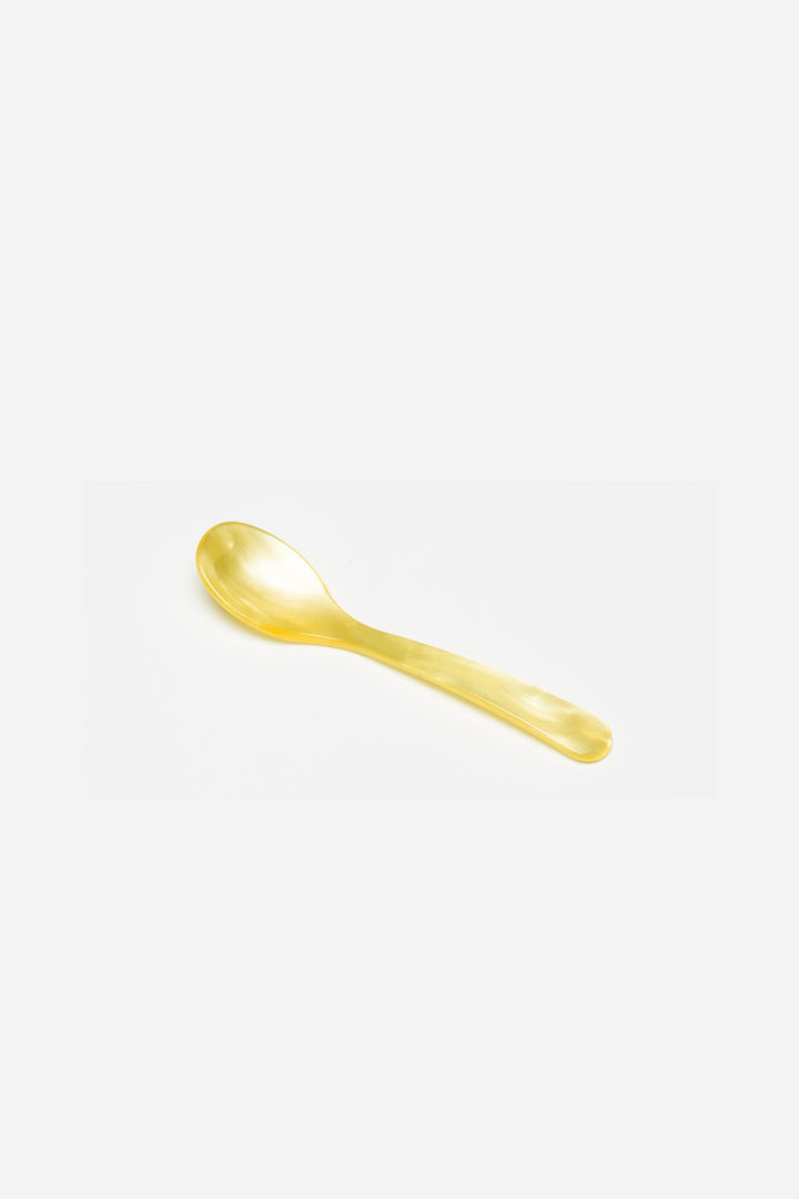 yellow egg spoon G.F Heim Sohne