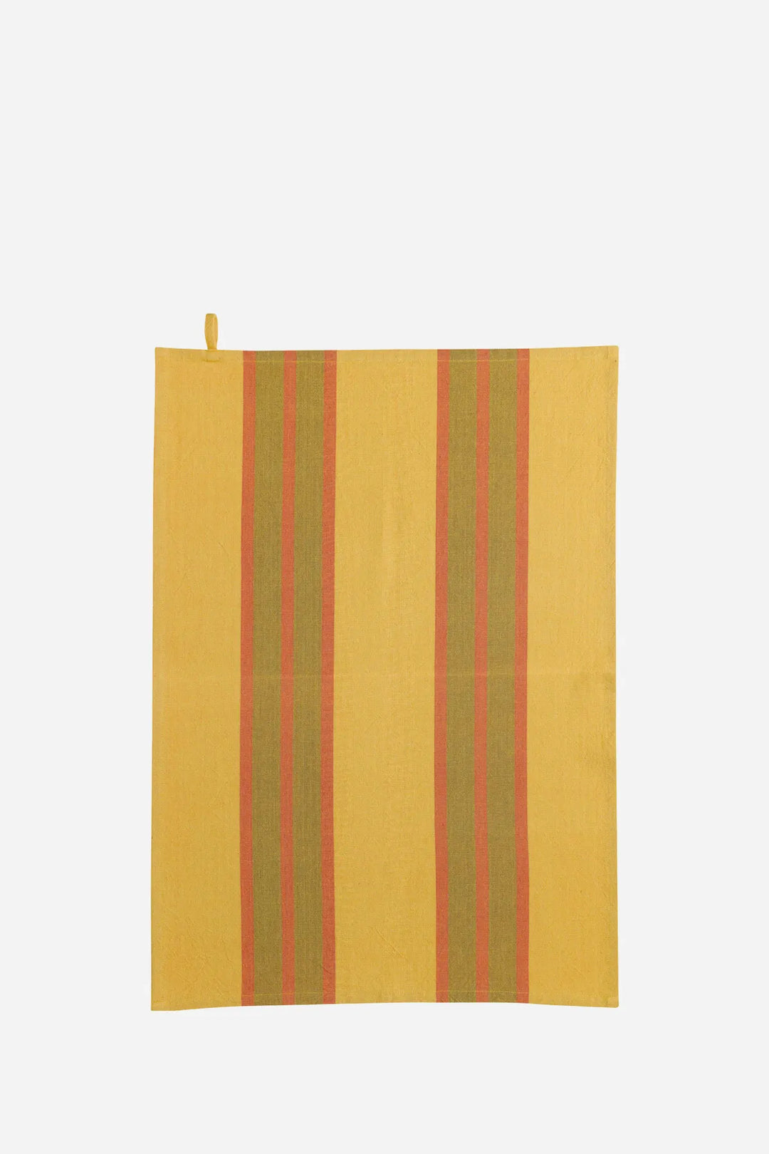 Yuna Recycled Tea Towel / Curry