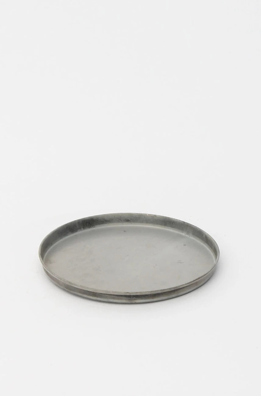 Pewter Candle Plate / 16cm