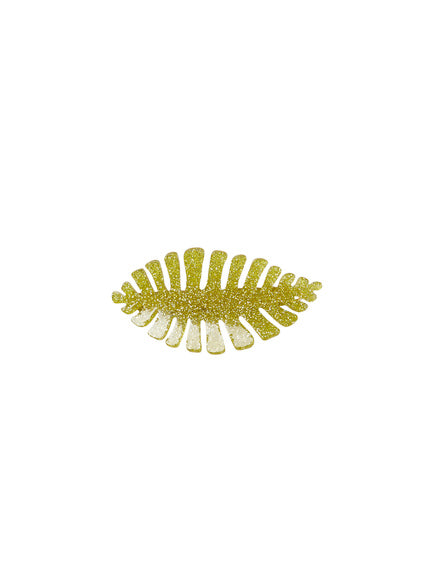 Leaf Hairclip / Cyber Yellow