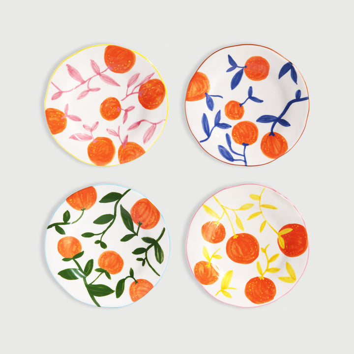 Orange Twig Plate