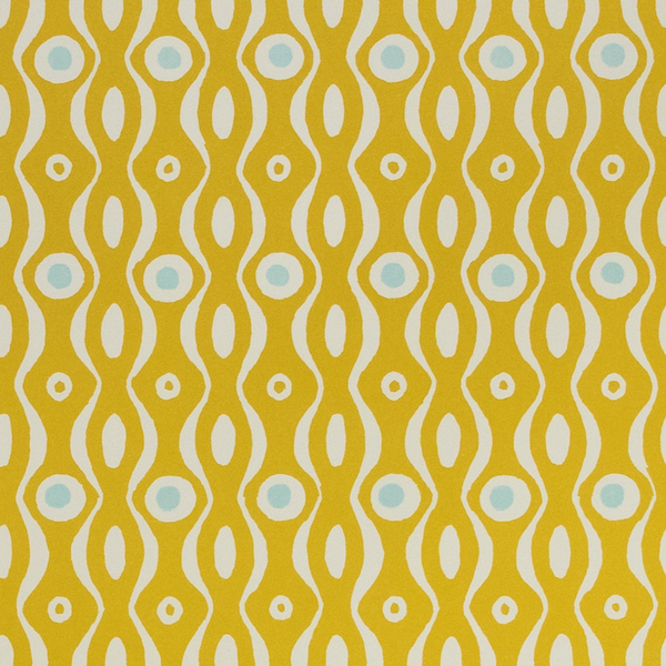Wrap Persephone Mustard & Turquoise - Domestic Science Home