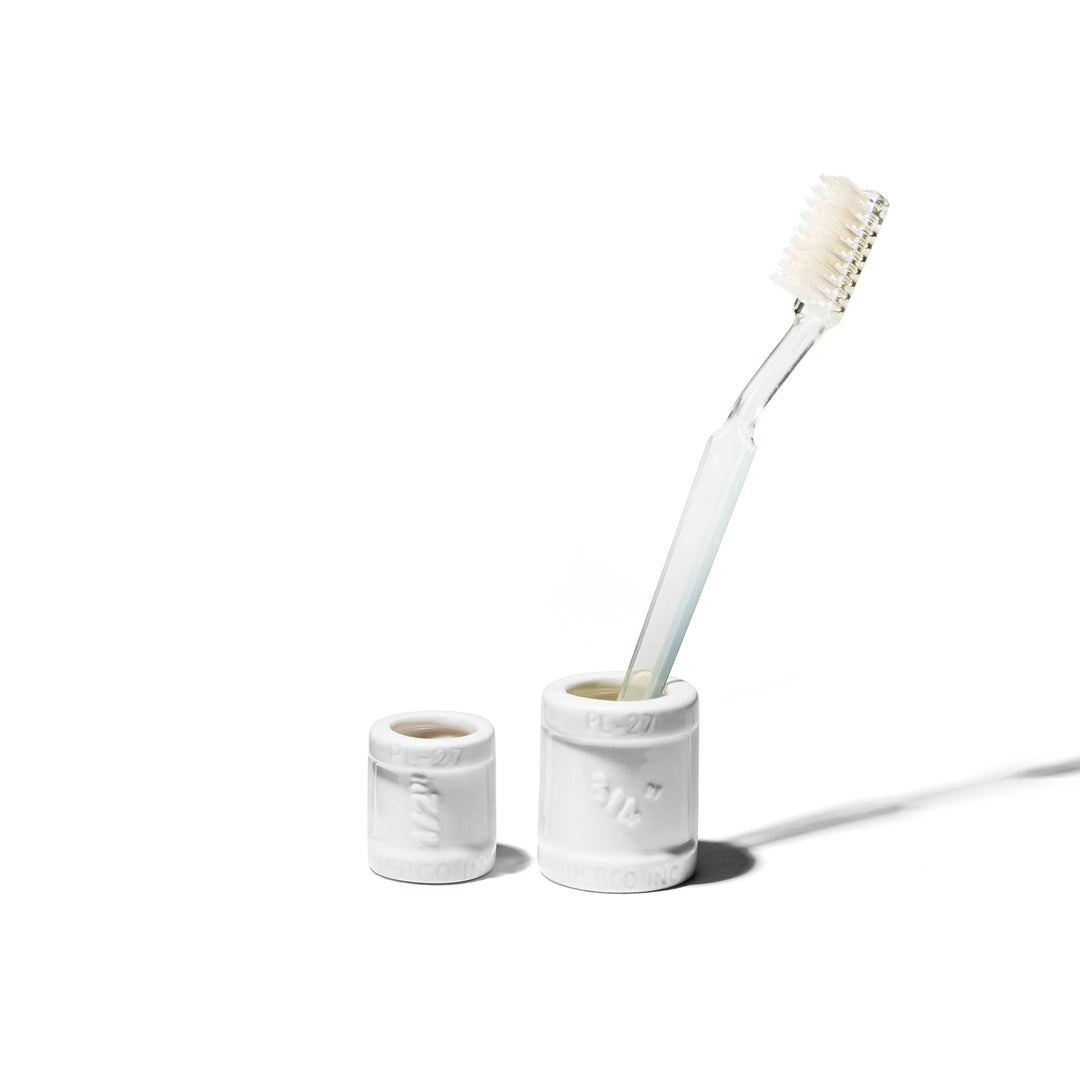 Ceramic Toothbrush Holders - Domestic Science Home