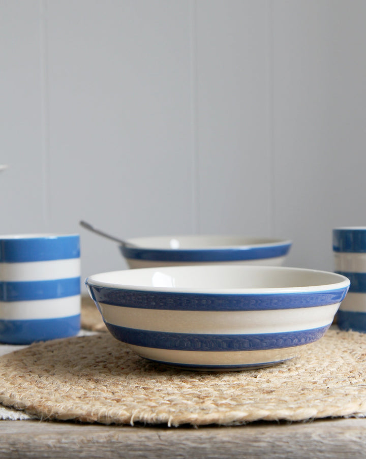 Cornishware Cereal Bowl 17cm / Blue