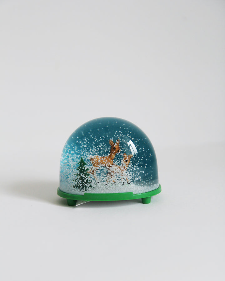 Deer Snow Globe