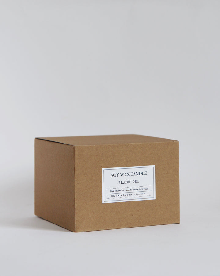 3 Wick Scented Candle - Black Oud