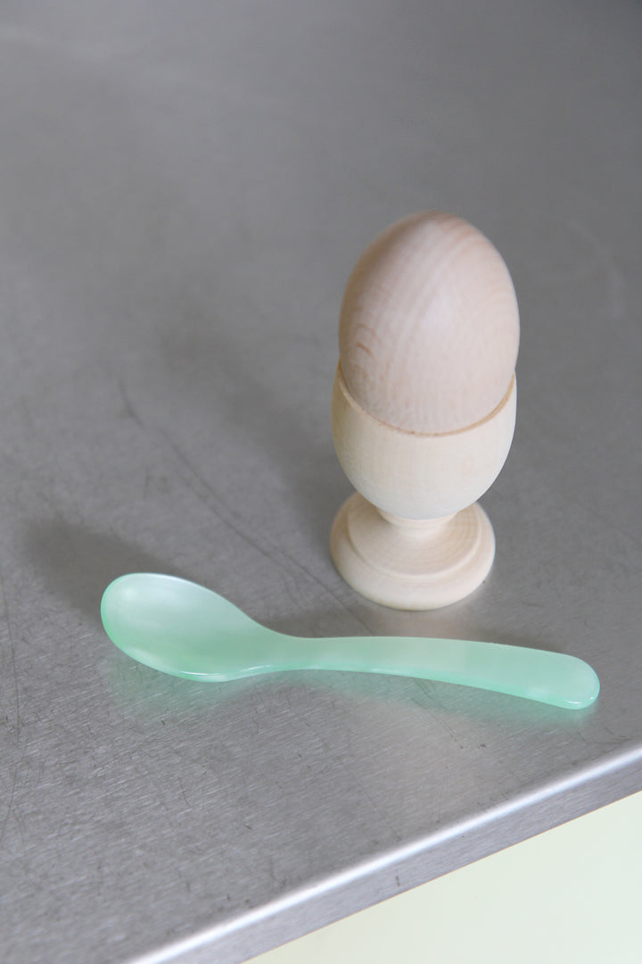 Egg Spoon / Apple Green