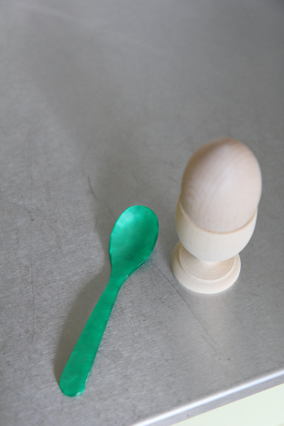 Egg Spoon / Green