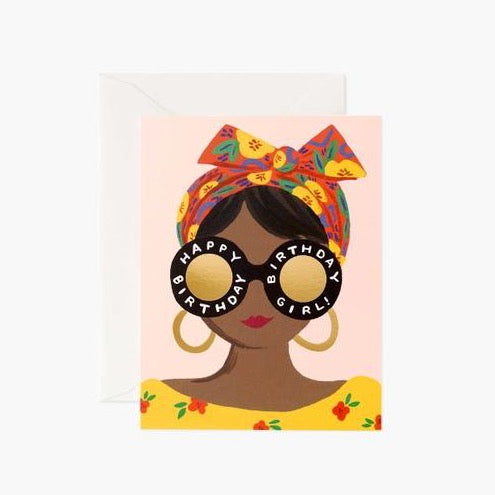 rifle paper co birthday day girl card
