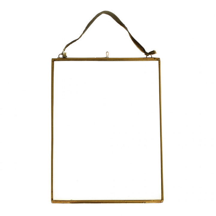 Hanging Brass Frame 15x20cm - Domestic Science Home