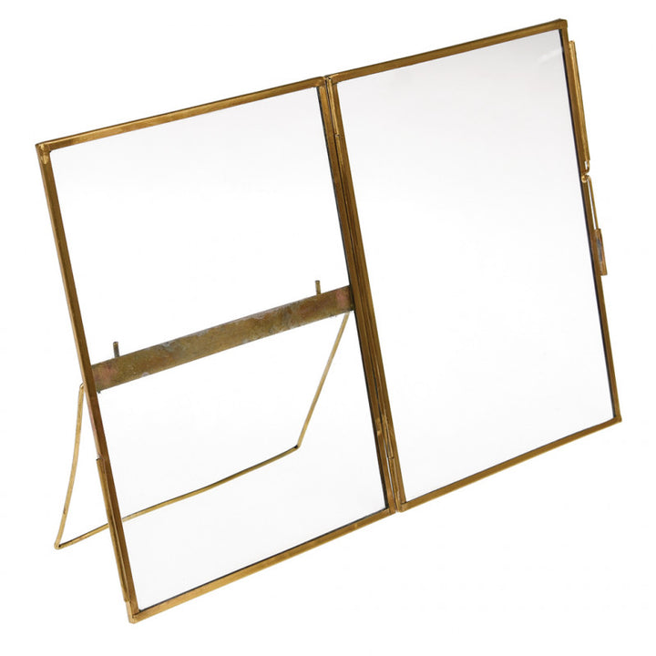 Standing Brass Frame 18 x 13cm - Domestic Science Home
