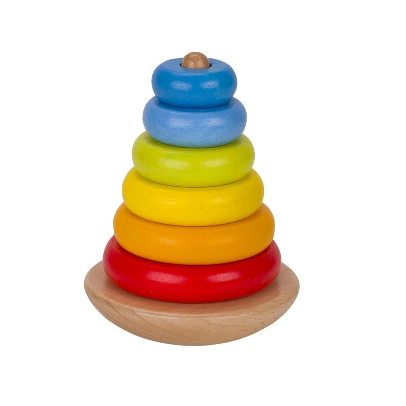 Goki Wobbly Wooden Stacking Tower