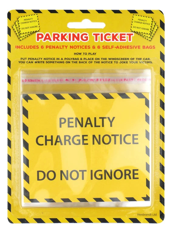 Joke Parking Ticket