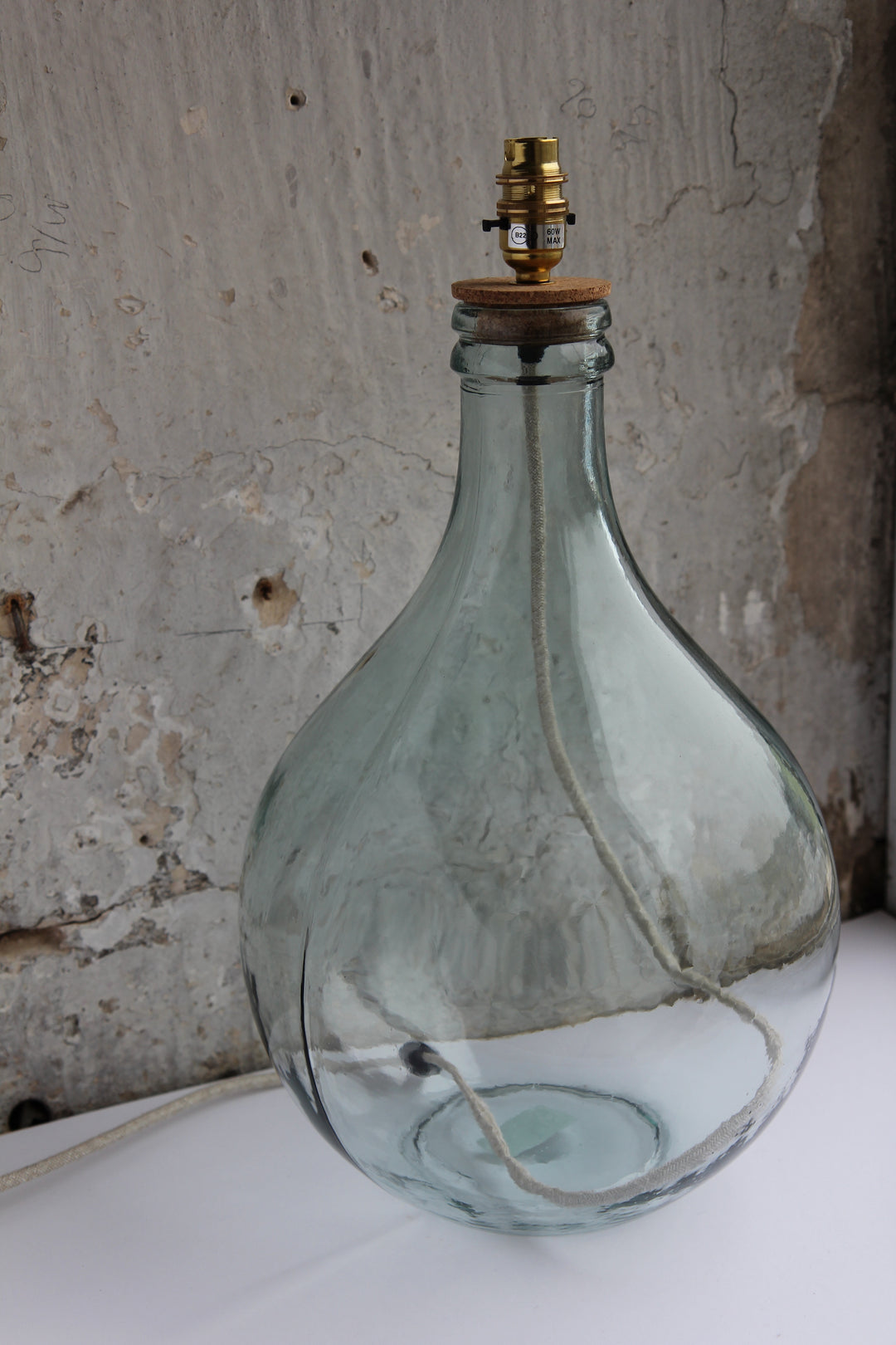 Garaffa Bottle Lamp 49cm - Clear