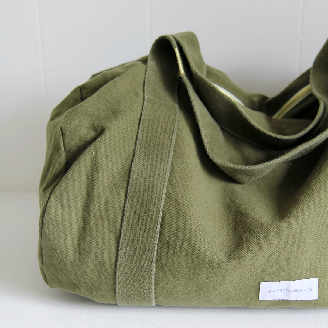 Organic Cotton Bowling Bag - Caper Green