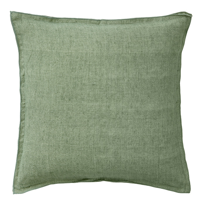 Linen Cushion 50x50cm / Seagrass - Domestic Science Home
