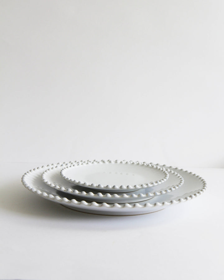 Pearl White Salad Plate 22cm