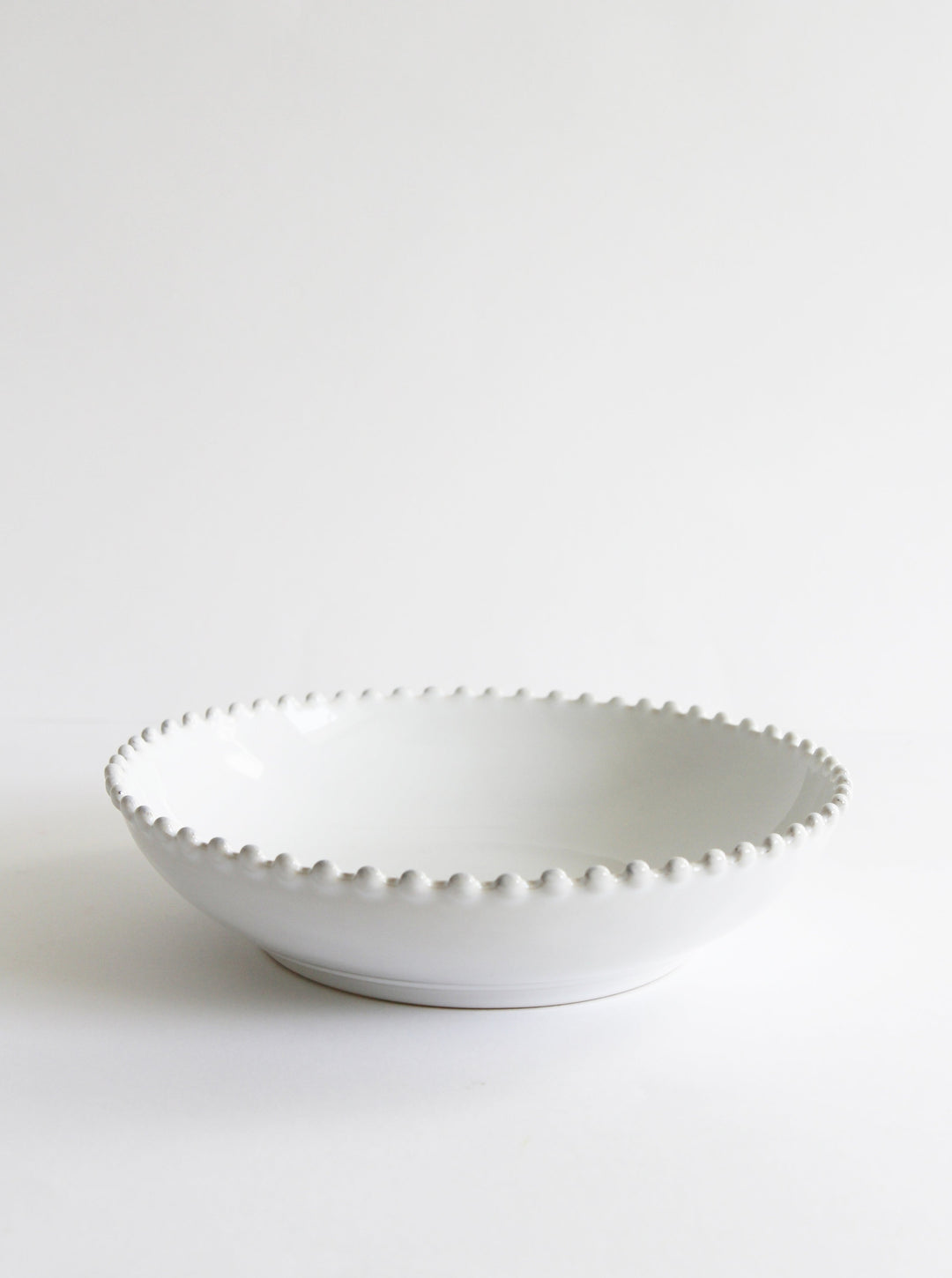 Pearl White Pasta Bowl / Plate 23cm