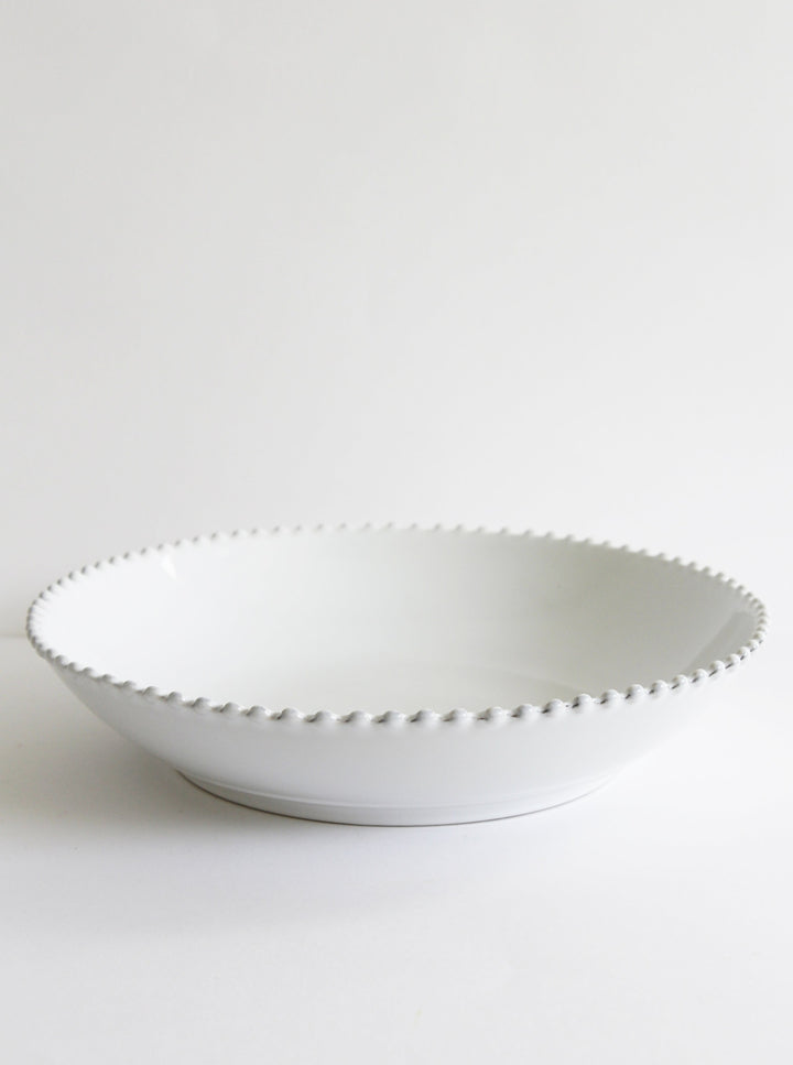 Pearl White Pasta /Serving Bowl 34cm