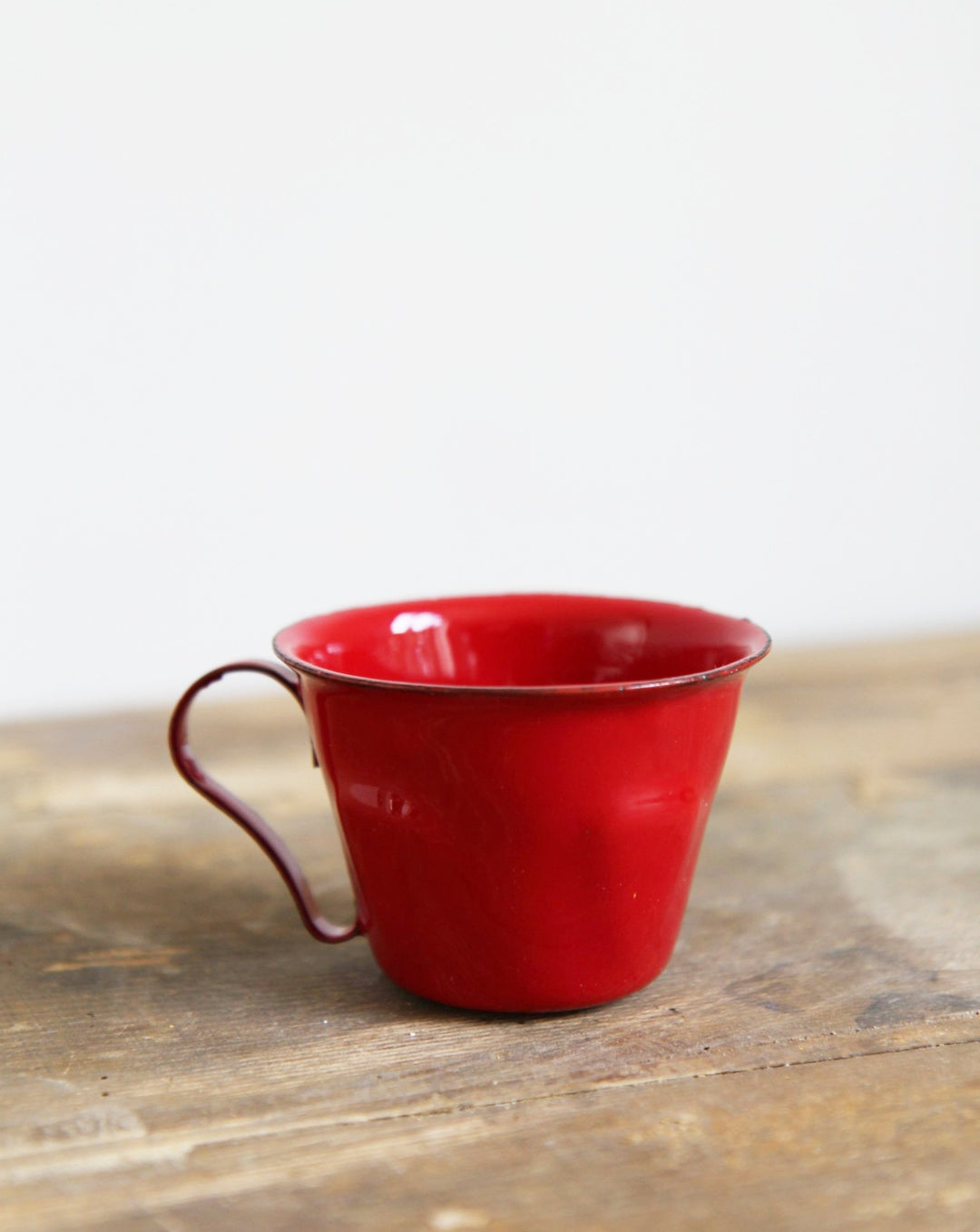 Enamel Espresso Cup / Red