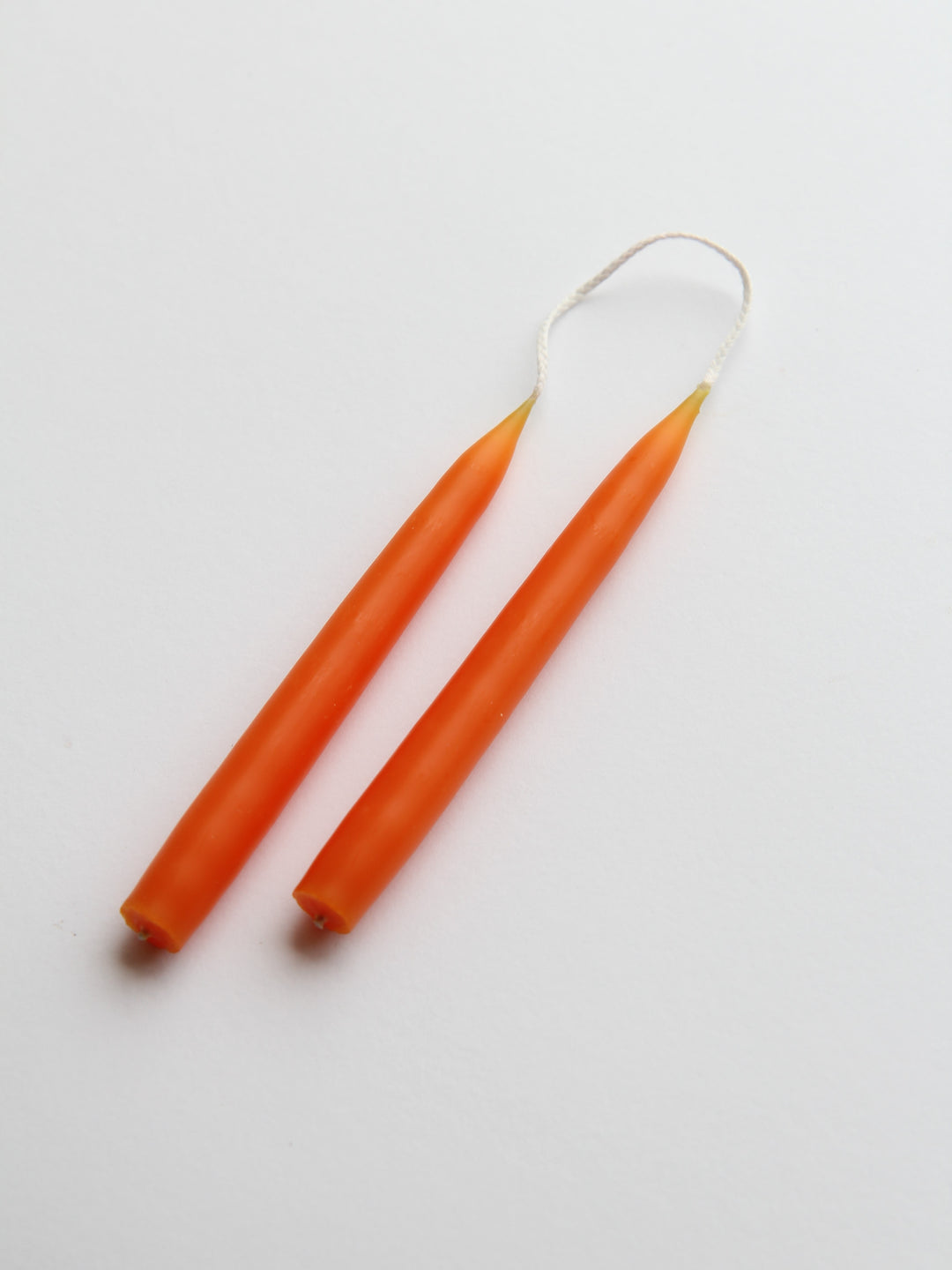 Small Pair of Candles / Orange