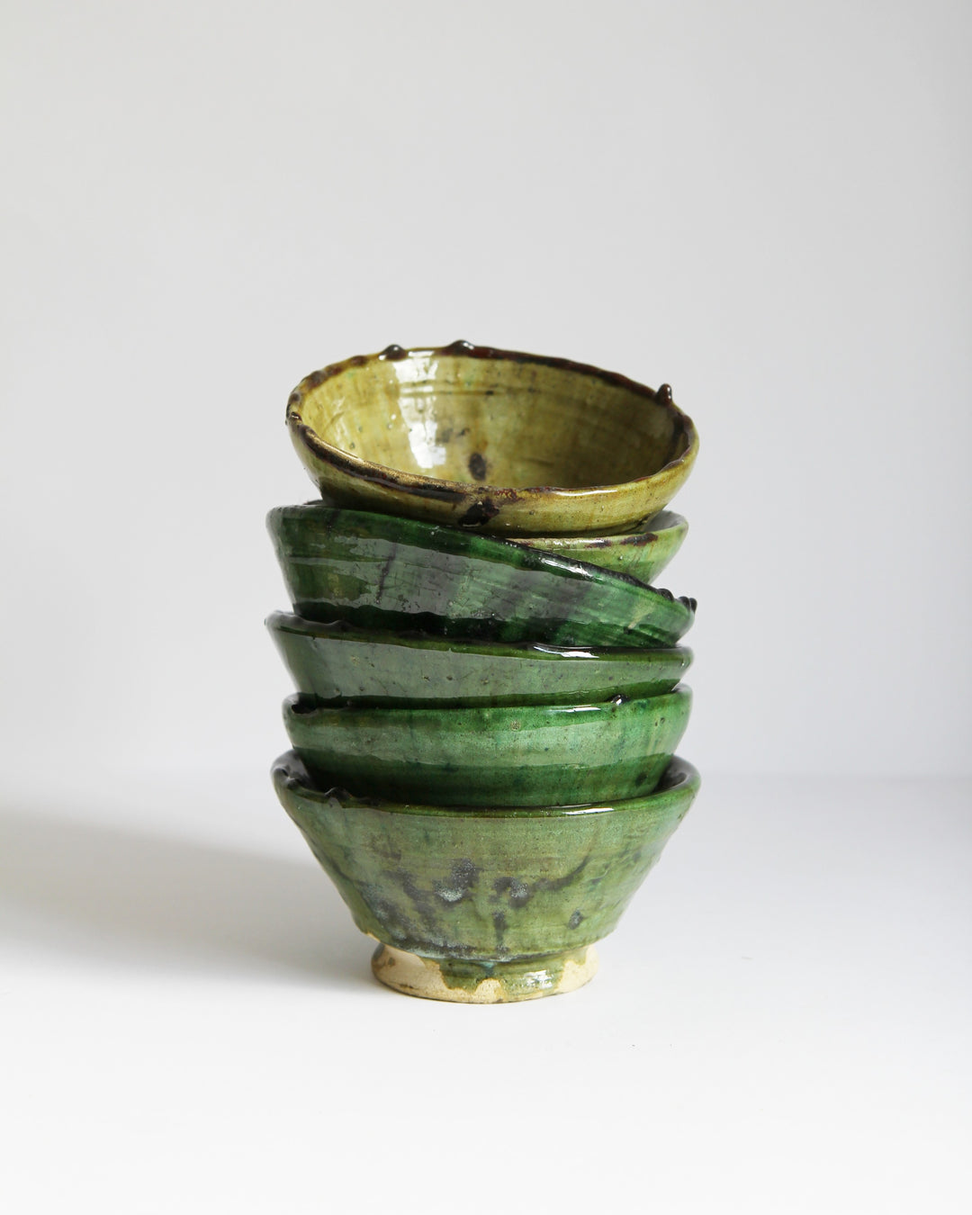 Tamegroute Pottery Green  Bowl / Small
