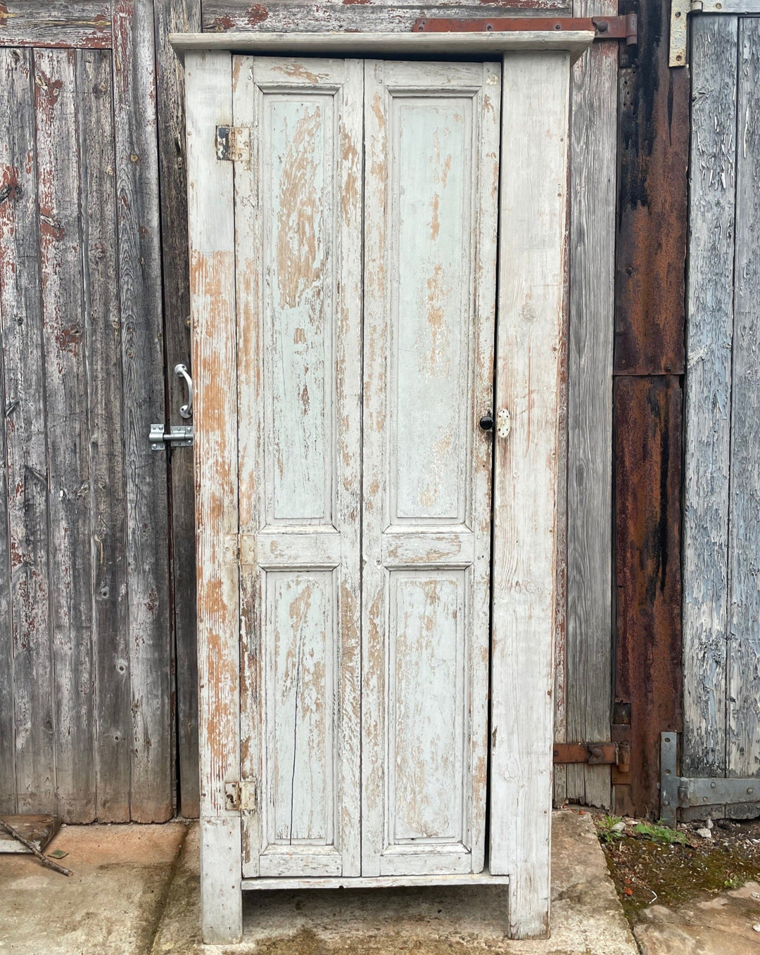 French Cupboard in Original Paint